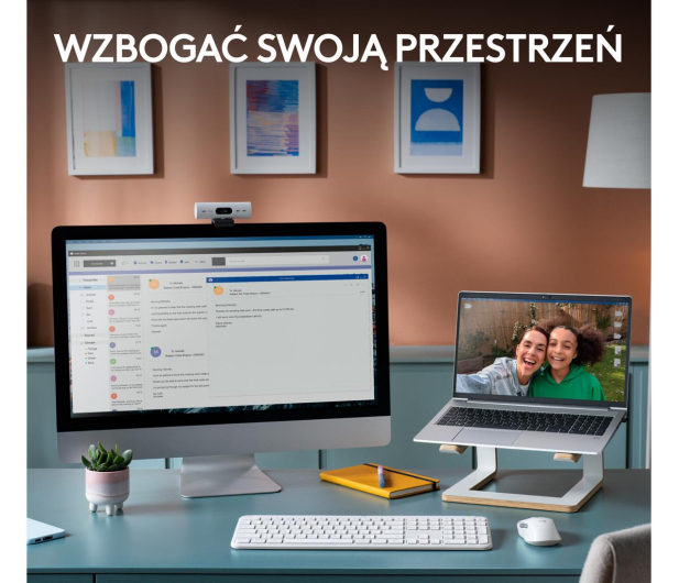 Logitech K950 Biały - 1233206 - zdjęcie 10
